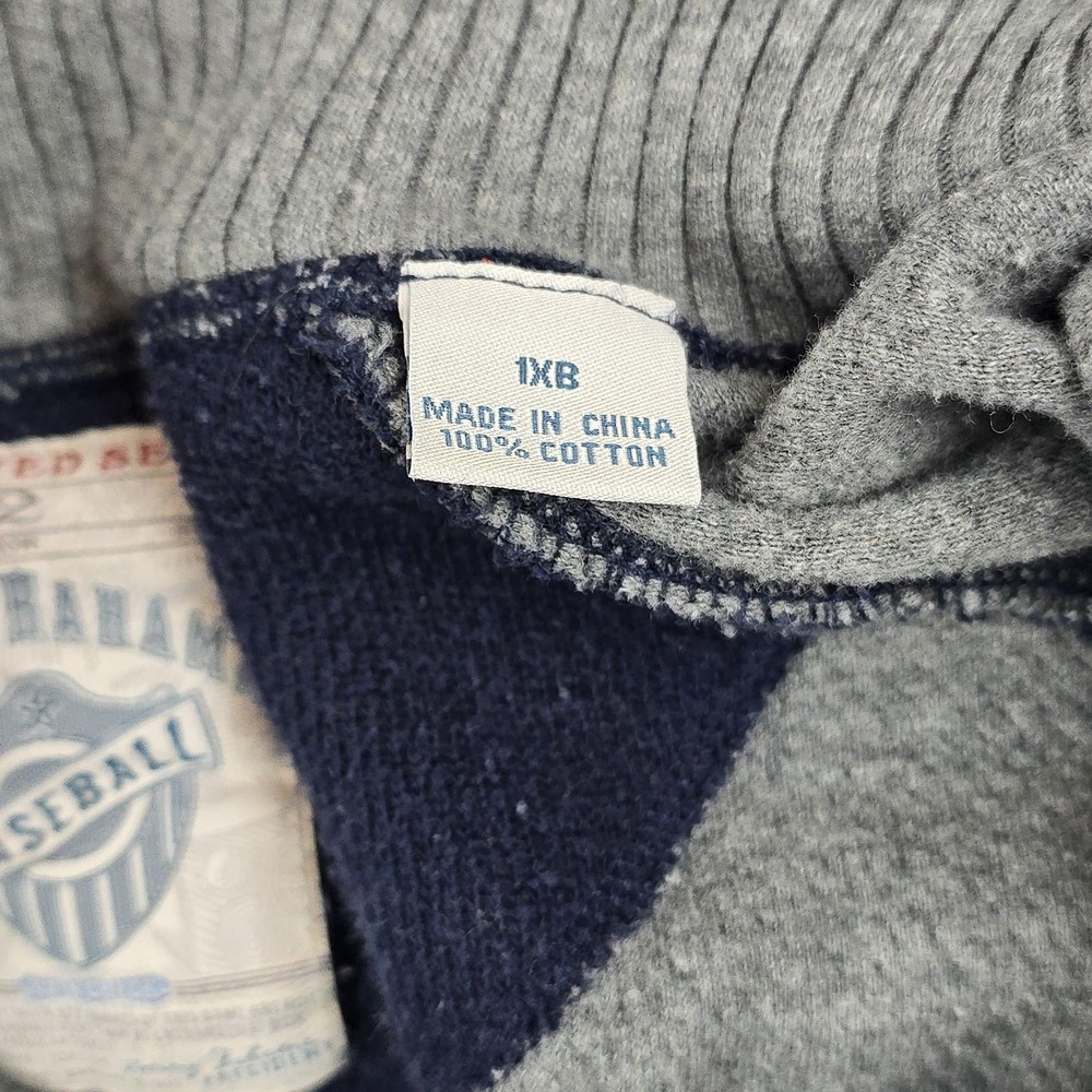 New York Yankees Sweatshirt Mens XL Blue MLB Baseball Tommy Bahama Quarter Zip - Picture 11 of 16